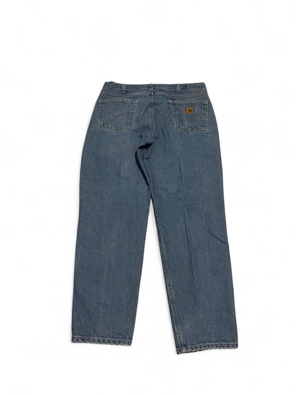 Carhartt Blue Denim Jeans Mens 36x30
